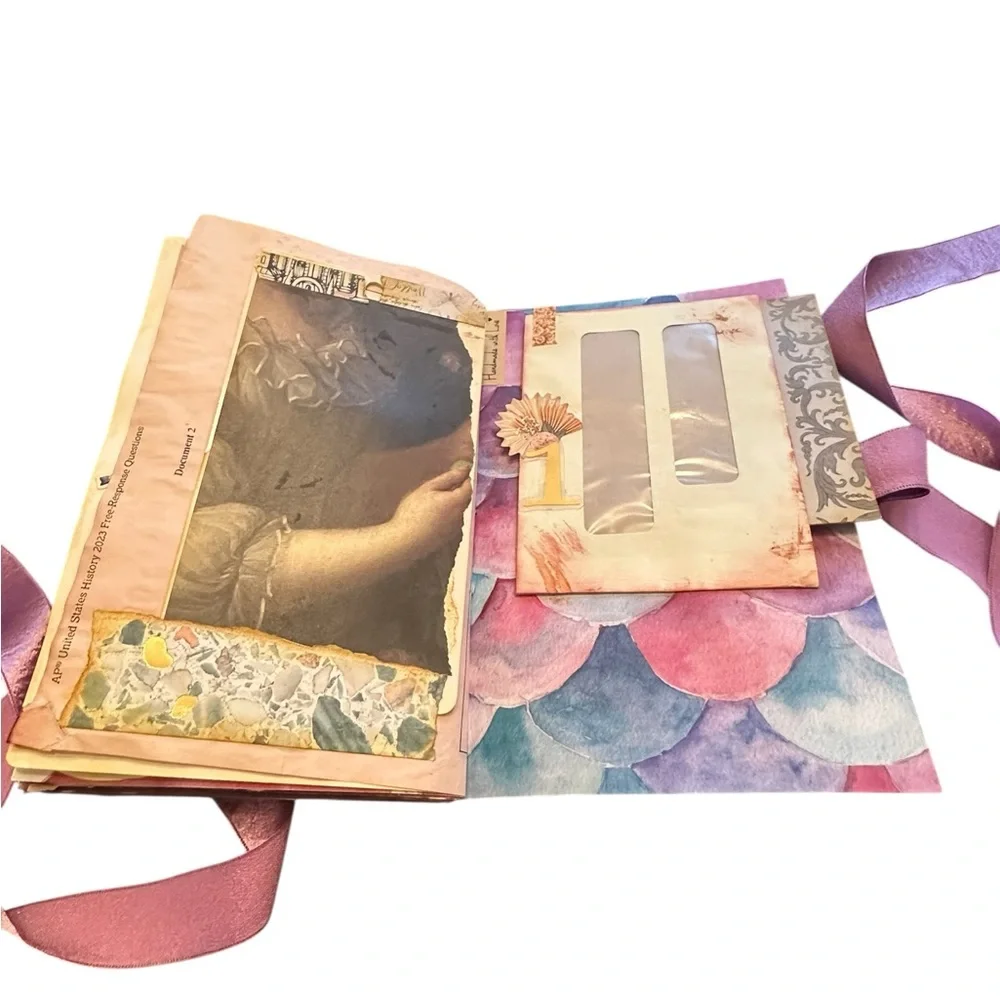 Handmade Under the Sea Mermaid Junk Journal